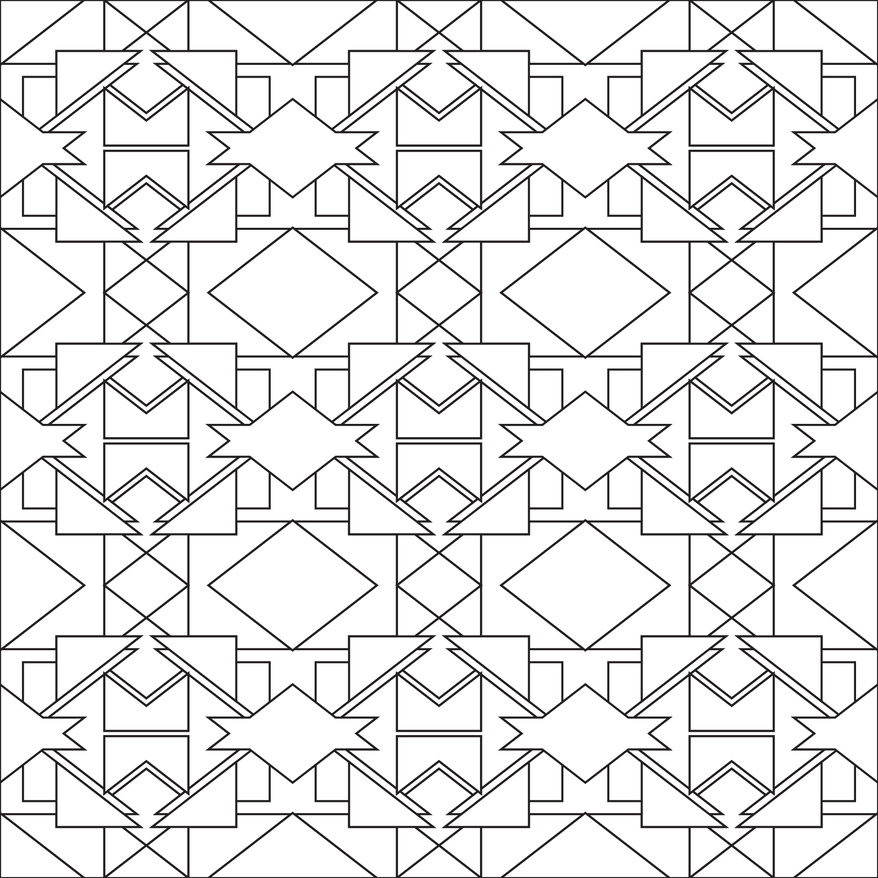 Download Rotating Triangles - Graphic Design Element Illustrator Pattern Download - Blank Preview